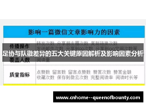足协与队徽差异的五大关键原因解析及影响因素分析