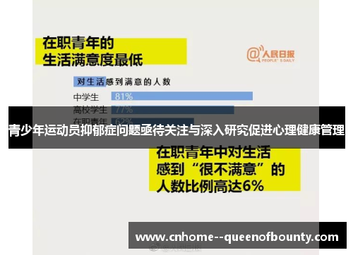 青少年运动员抑郁症问题亟待关注与深入研究促进心理健康管理